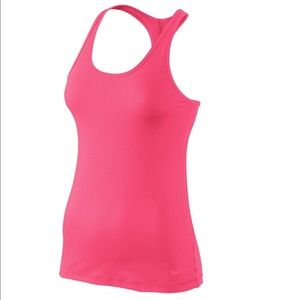 Women’s Nike Dri-Fit hot pink tank top- Medium